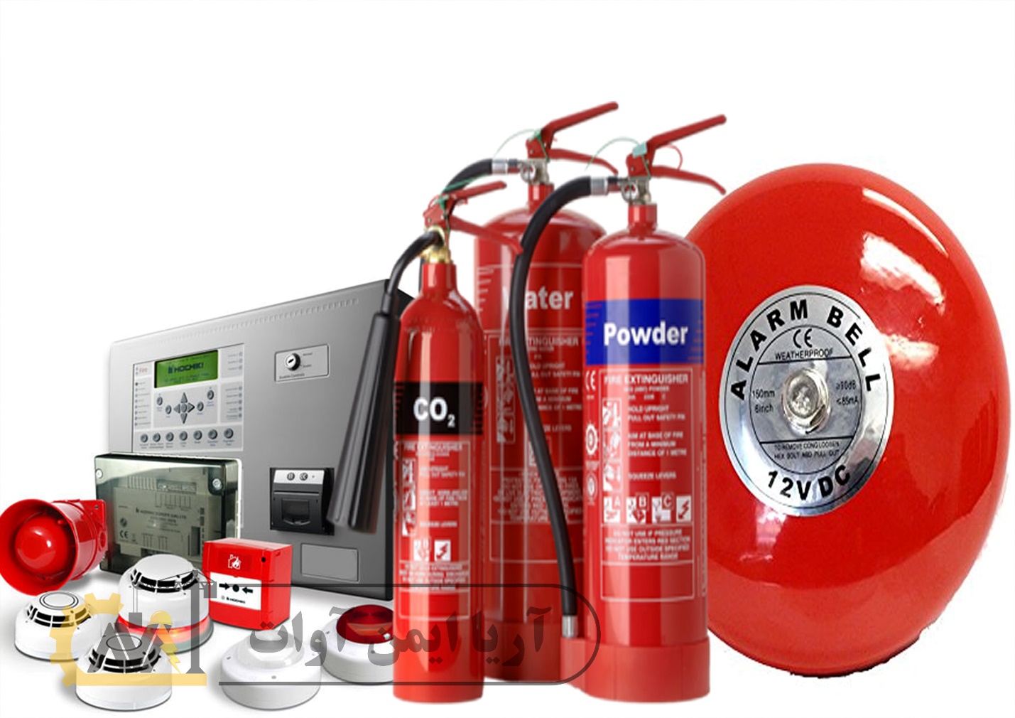 اطفاء حریق دستی بر مبنای CO2